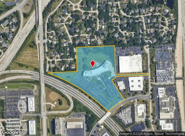  1818 Swift Dr, Oak Brook, IL Parcel Map