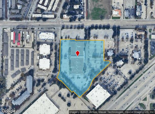 13933 N Central Expy, Dallas, TX Parcel Map