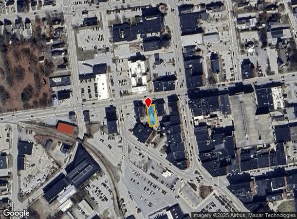 148 West St, Rutland, VT Parcel Map