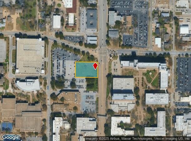  402 S Cooper St, Arlington, TX Parcel Map