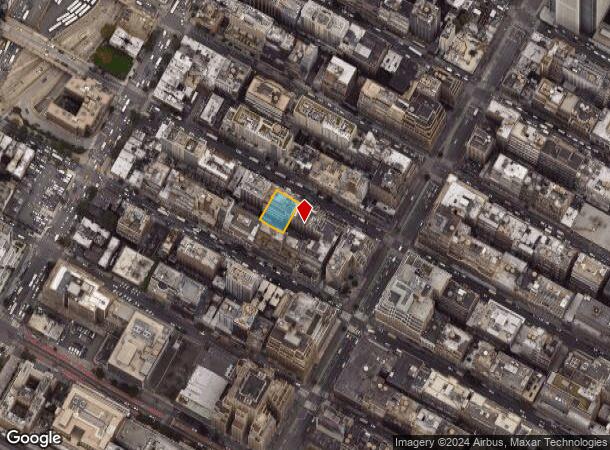  320 W 37Th St, New York, NY Parcel Map