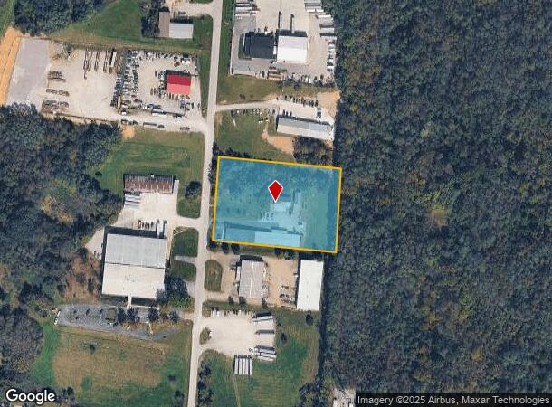  151 Industry Rd, Georgetown, KY Parcel Map