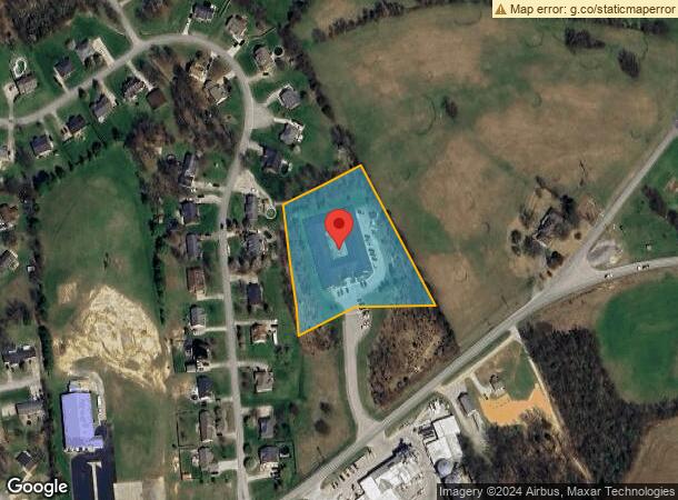  107 Thruway Dr, Bardstown, KY Parcel Map