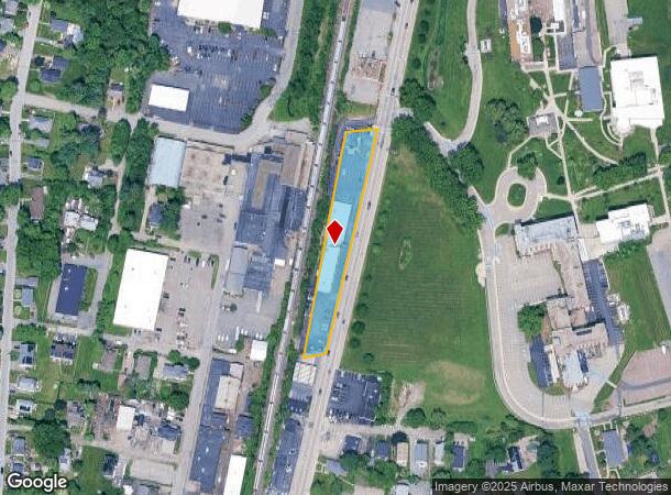  651 W Boylston St, Worcester, MA Parcel Map