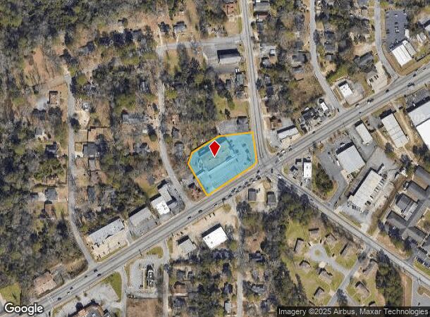 3217 Mercer University Dr, Macon, GA Parcel Map