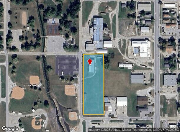 602 3Rd St, Perry, IA Parcel Map