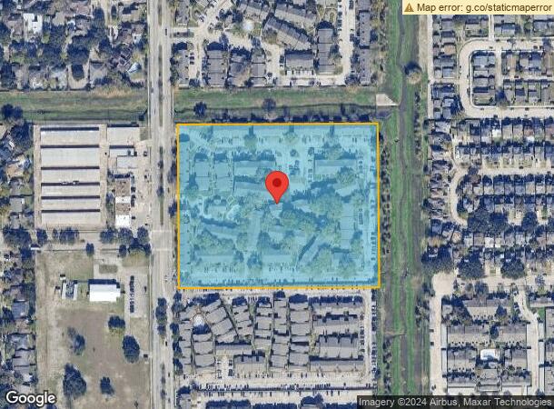  12261 Fondren Rd, Houston, TX Parcel Map