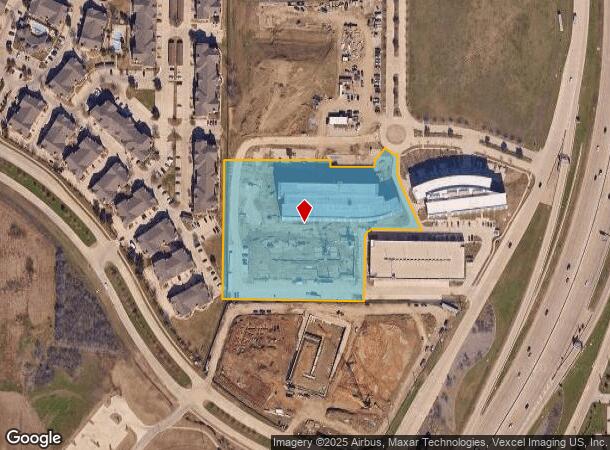 1961 E State Highway 121, The Colony, TX Parcel Map