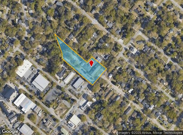 1226 Yeamans Hall Rd, Hanahan, SC Parcel Map