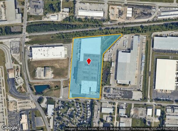 4450 Poth Rd, Columbus, OH Parcel Map