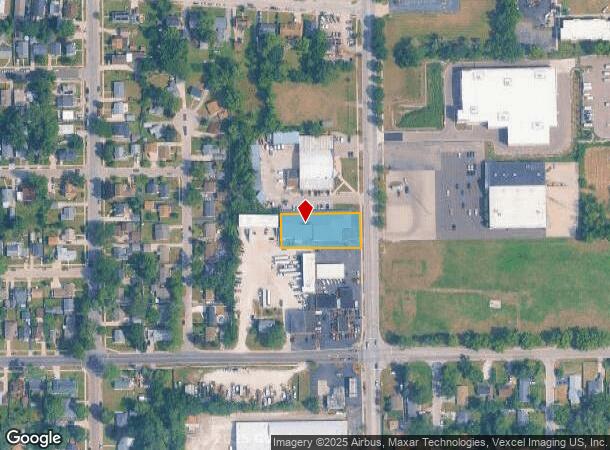  419 Hill Ave, Aurora, IL Parcel Map