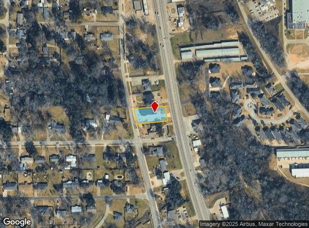 1109 S Main St, Lindale, TX Parcel Map