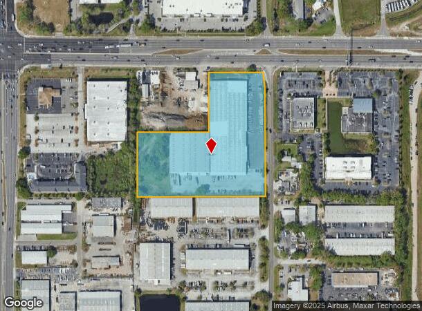  13200 Automobile Blvd, Clearwater, FL Parcel Map
