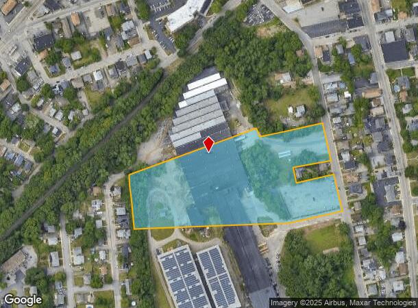  175 Brookside Ave, West Warwick, RI Parcel Map