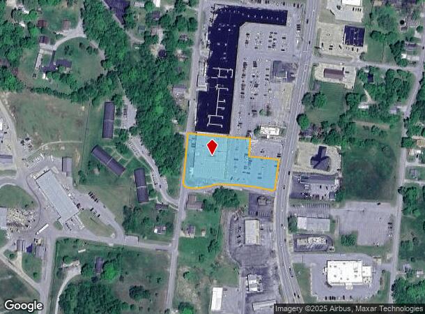  498 S Main St, Leitchfield, KY Parcel Map