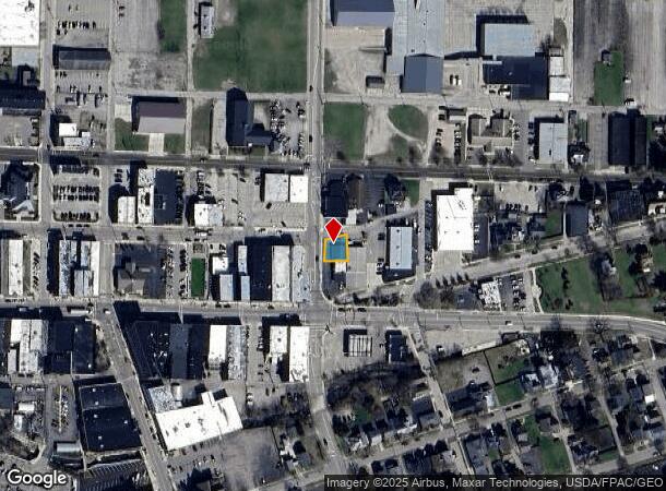  135 Union St, Ashland, OH Parcel Map