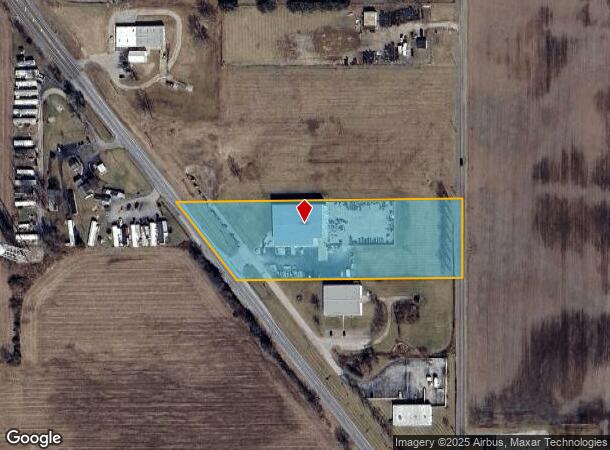  21 N National Rd, Columbus, IN Parcel Map