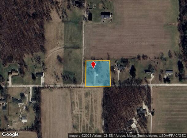 845 Crall Rd, Mansfield, OH Parcel Map