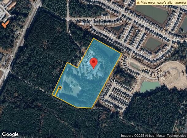  53 Cherry Point Rd, Okatie, SC Parcel Map