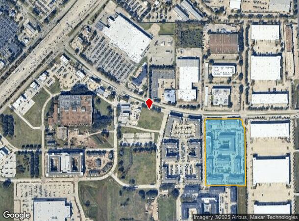 11101 W Airport Blvd, Stafford, TX Parcel Map