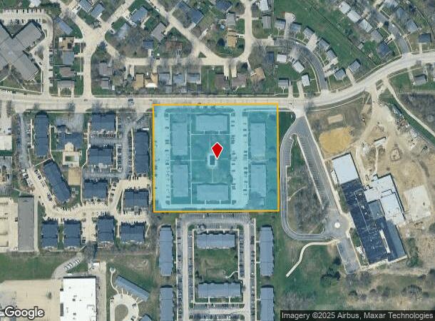  1701 E Florida Ave, Urbana, IL Parcel Map