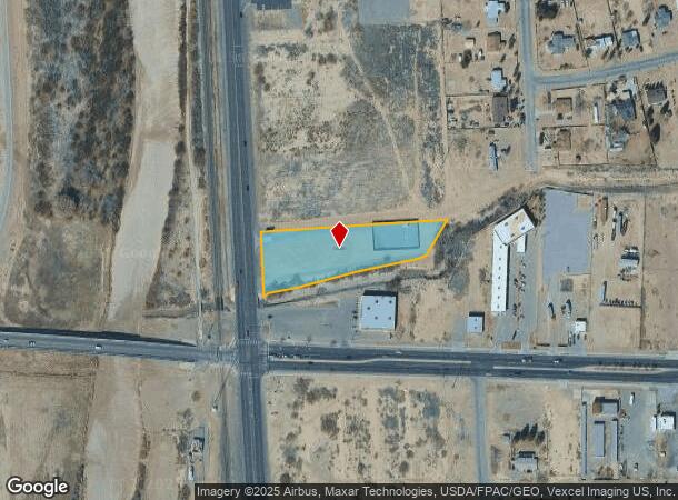 8010 Doniphan Dr, Vinton, TX Parcel Map
