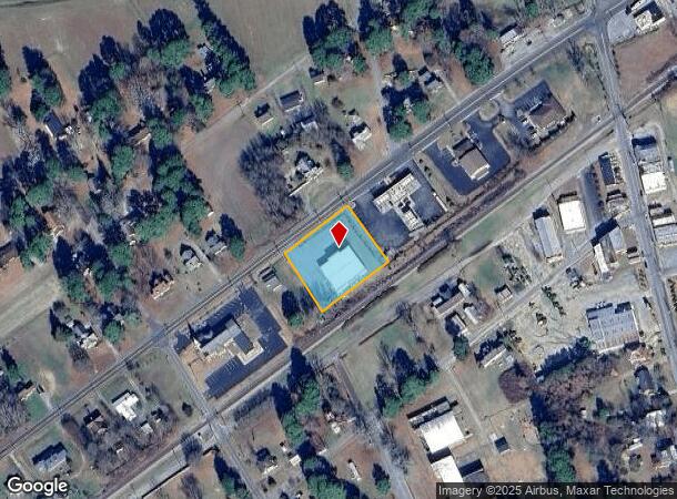 208 W Central St, Seaboard, NC Parcel Map