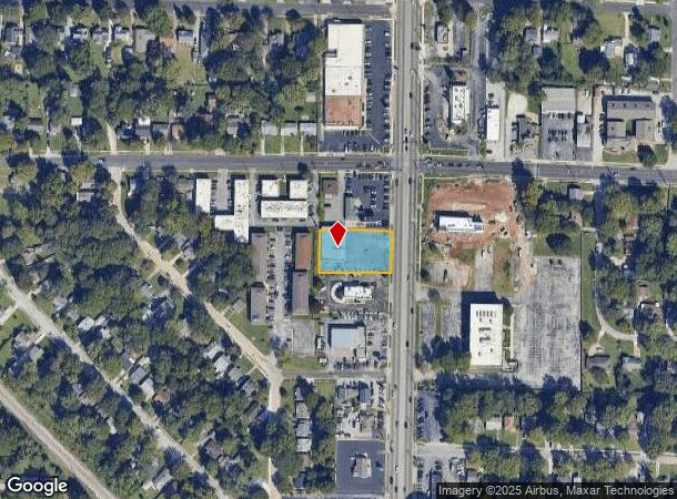  619 S Glenstone Ave, Springfield, MO Parcel Map