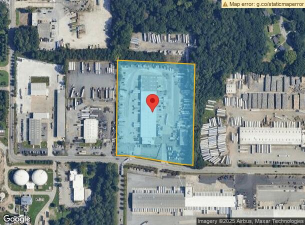  1000 S River Industrial Blvd Se, Atlanta, GA Parcel Map