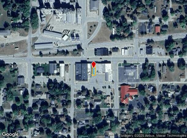 214 E Saginaw St, Breckenridge, MI Parcel Map