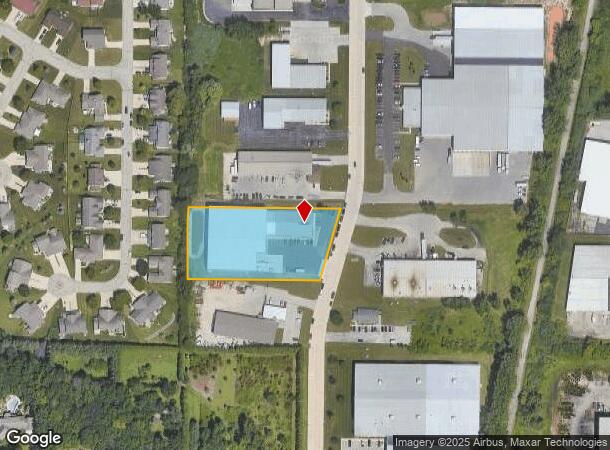 1882 Commerce Dr, De Pere, WI Parcel Map