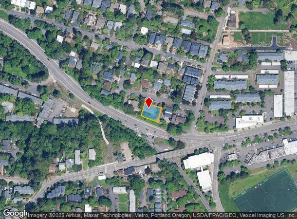 1918 Sw Carolina St, Portland, OR Parcel Map