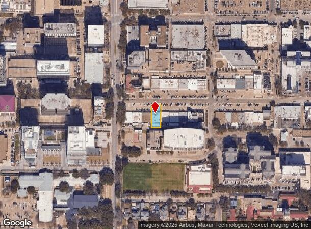  6030 Sherry Ln, Dallas, TX Parcel Map