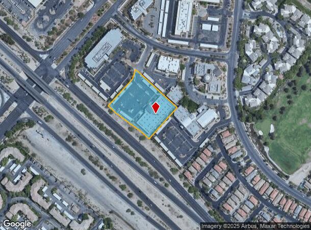  9525 Hillwood Dr, Las Vegas, NV Parcel Map