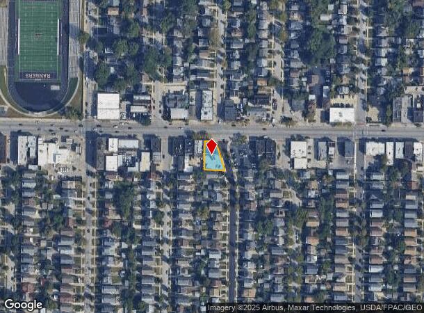  13701 Madison Ave, Lakewood, OH Parcel Map