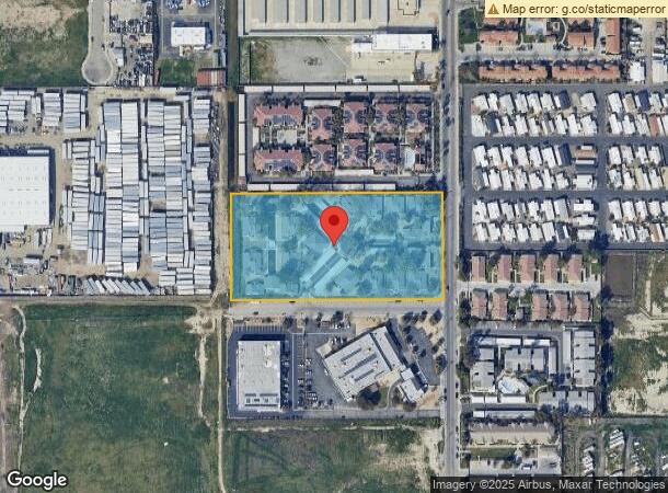  1672 S Santa Fe Ave, San Jacinto, CA Parcel Map