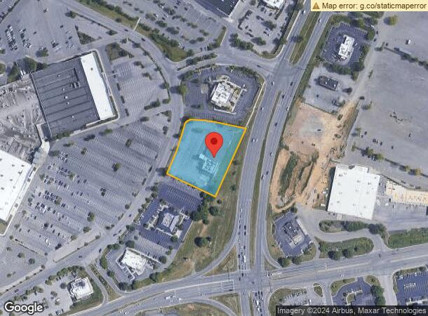  2580 N Franklin St, Christiansburg, VA Parcel Map