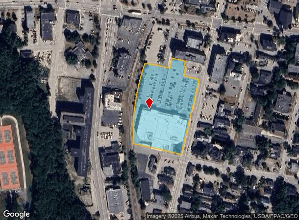 95 Spring St, Auburn, ME Parcel Map