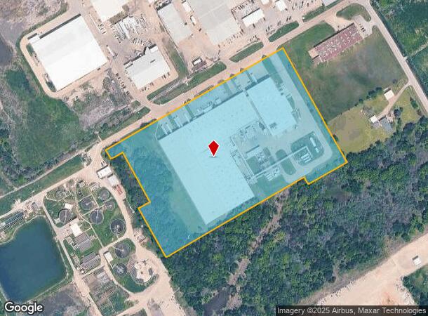 301 W Plant Rd, Ennis, TX Parcel Map