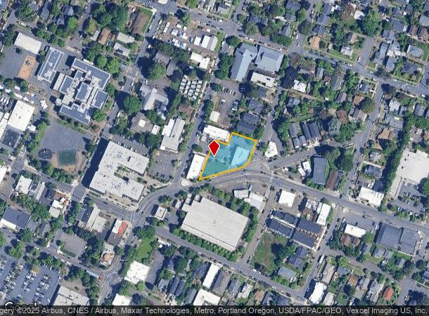 8157 N Lombard St, Portland, OR Parcel Map