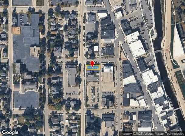 623 Elm St, West Bend, WI Parcel Map