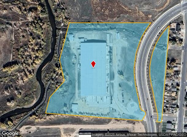 667 W Flint St, Laramie, WY Parcel Map