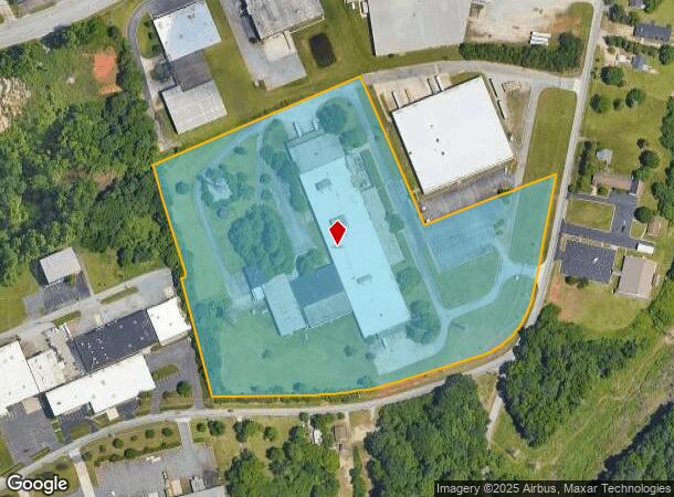 1914 S Elm St, High Point, NC Parcel Map