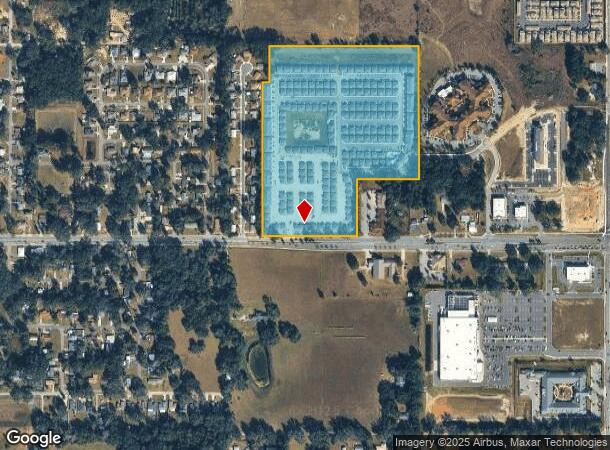 1201 Cleveland Ave, Wildwood, FL Parcel Map