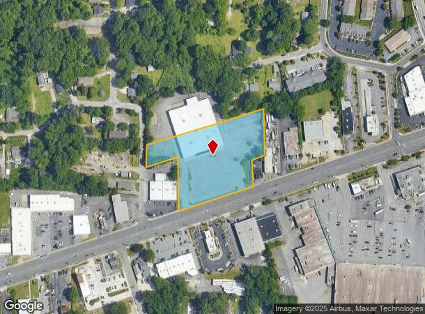  3728 W Gate City Blvd, Greensboro, NC Parcel Map