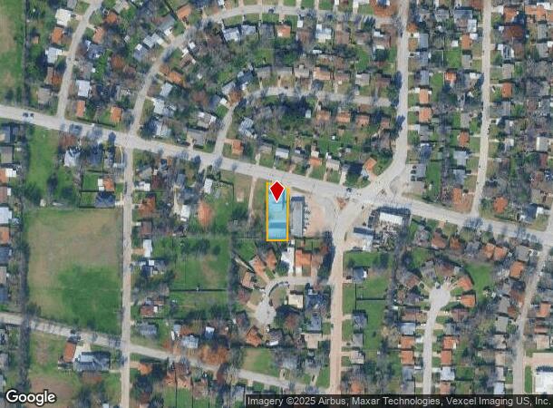 8807 Silver Creek Rd, Fort Worth, TX Parcel Map