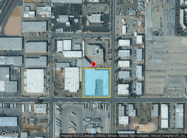  4675 Polaris Ave, Las Vegas, NV Parcel Map