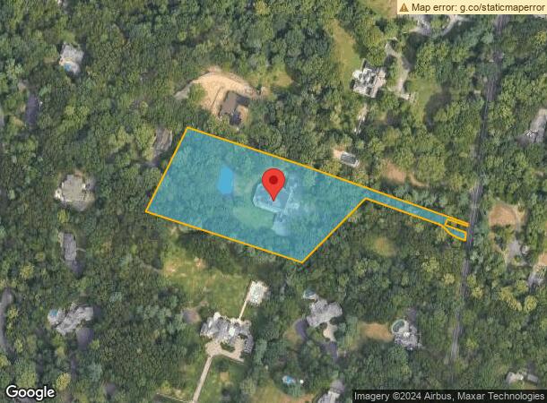  105 Chestnut Ridge Rd, Saddle River, NJ Parcel Map