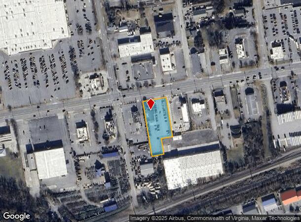  1716 W Main St, Salem, VA Parcel Map