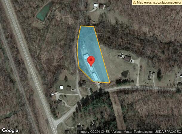  11182 Burr Oak Rd, Glouster, OH Parcel Map